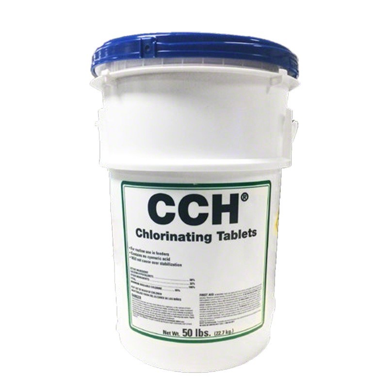 Cch Cal Hypo 2 5/8 Inch Tab 50 lb - CHEMICAL FEEDERS